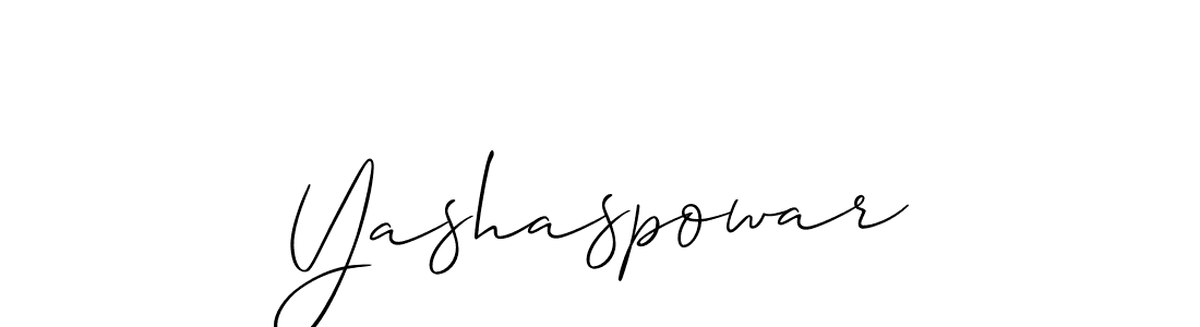 Allison_Script is a professional signature style that is perfect for those who want to add a touch of class to their signature. It is also a great choice for those who want to make their signature more unique. Get Yashaspowar name to fancy signature for free. Yashaspowar signature style 2 images and pictures png