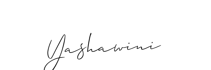 Best and Professional Signature Style for Yashawini. Allison_Script Best Signature Style Collection. Yashawini signature style 2 images and pictures png