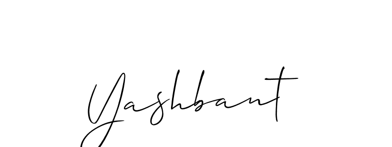 You should practise on your own different ways (Allison_Script) to write your name (Yashbant) in signature. don't let someone else do it for you. Yashbant signature style 2 images and pictures png