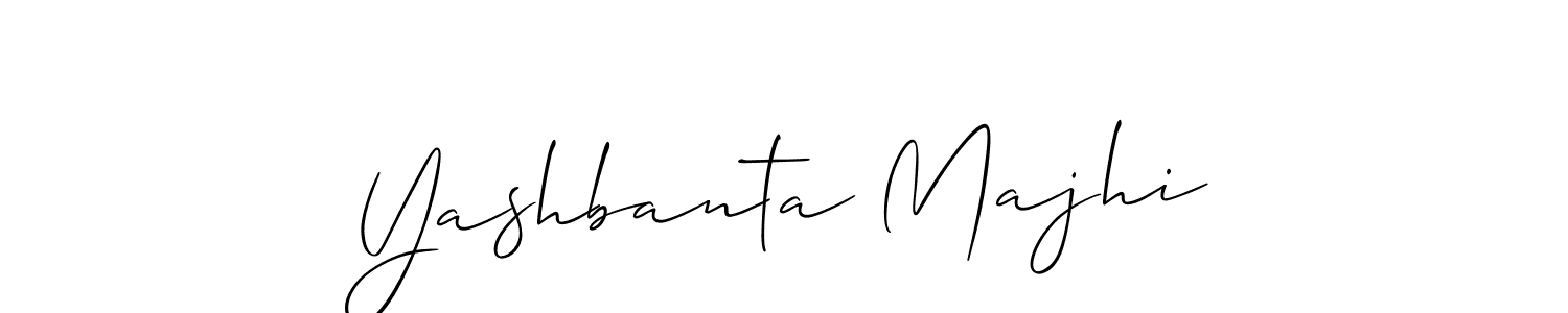 Make a short Yashbanta Majhi signature style. Manage your documents anywhere anytime using Allison_Script. Create and add eSignatures, submit forms, share and send files easily. Yashbanta Majhi signature style 2 images and pictures png