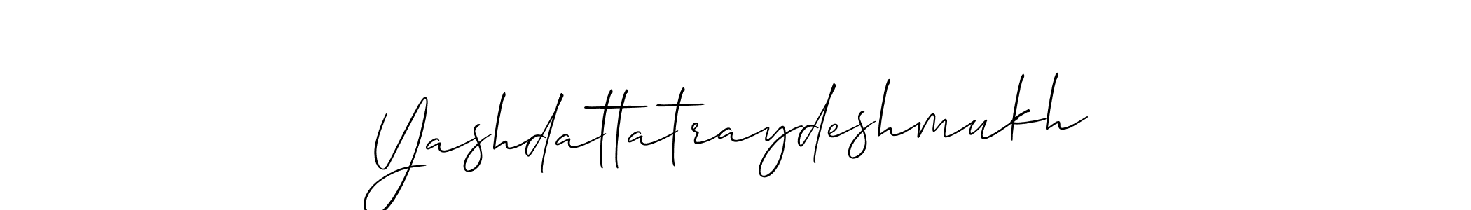 How to Draw Yashdattatraydeshmukh signature style? Allison_Script is a latest design signature styles for name Yashdattatraydeshmukh. Yashdattatraydeshmukh signature style 2 images and pictures png