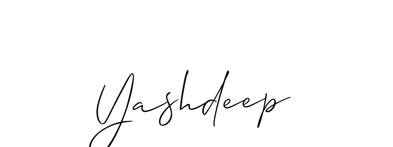 How to Draw Yashdeep signature style? Allison_Script is a latest design signature styles for name Yashdeep. Yashdeep signature style 2 images and pictures png