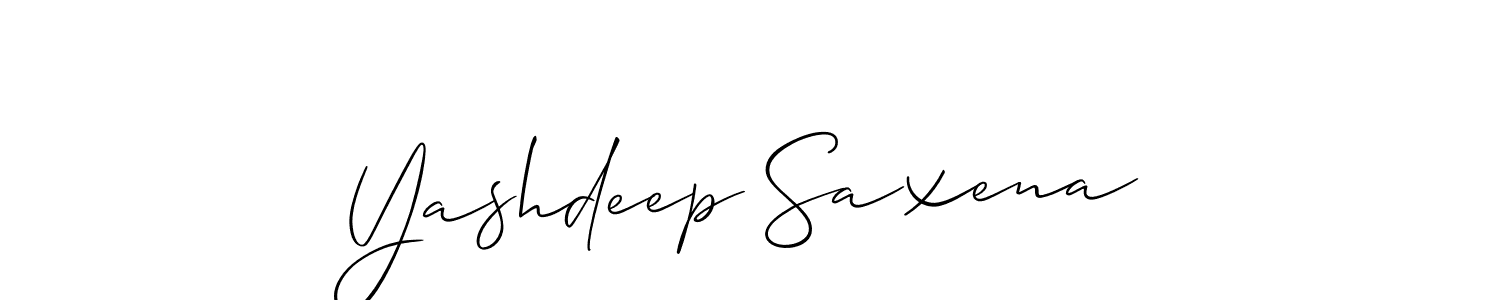 Make a beautiful signature design for name Yashdeep Saxena. Use this online signature maker to create a handwritten signature for free. Yashdeep Saxena signature style 2 images and pictures png