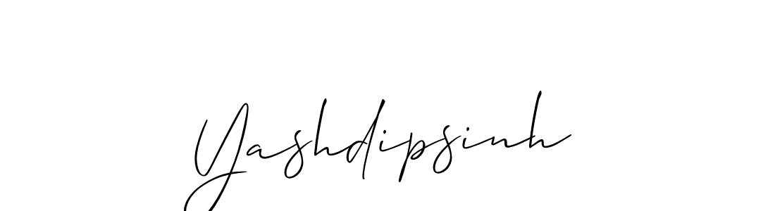 How to Draw Yashdipsinh signature style? Allison_Script is a latest design signature styles for name Yashdipsinh. Yashdipsinh signature style 2 images and pictures png