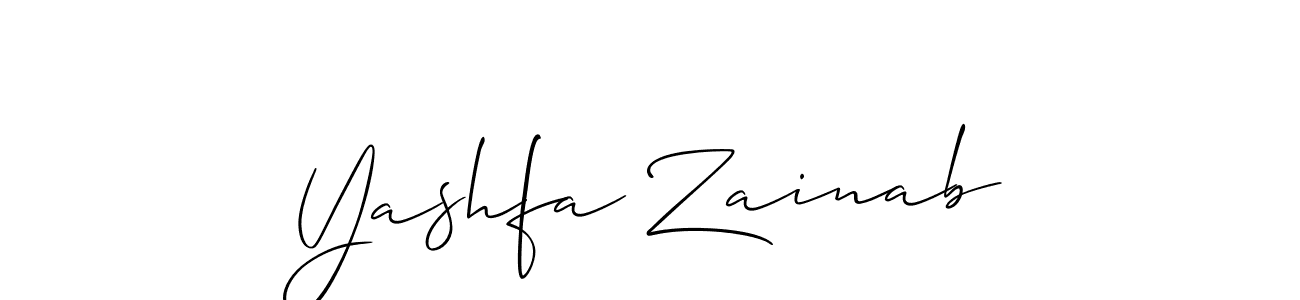 Once you've used our free online signature maker to create your best signature Allison_Script style, it's time to enjoy all of the benefits that Yashfa Zainab name signing documents. Yashfa Zainab signature style 2 images and pictures png