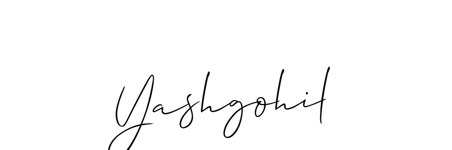 Also You can easily find your signature by using the search form. We will create Yashgohil name handwritten signature images for you free of cost using Allison_Script sign style. Yashgohil signature style 2 images and pictures png