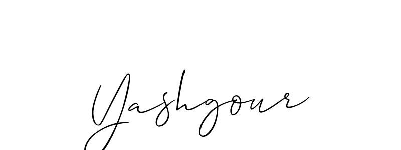 Yashgour stylish signature style. Best Handwritten Sign (Allison_Script) for my name. Handwritten Signature Collection Ideas for my name Yashgour. Yashgour signature style 2 images and pictures png
