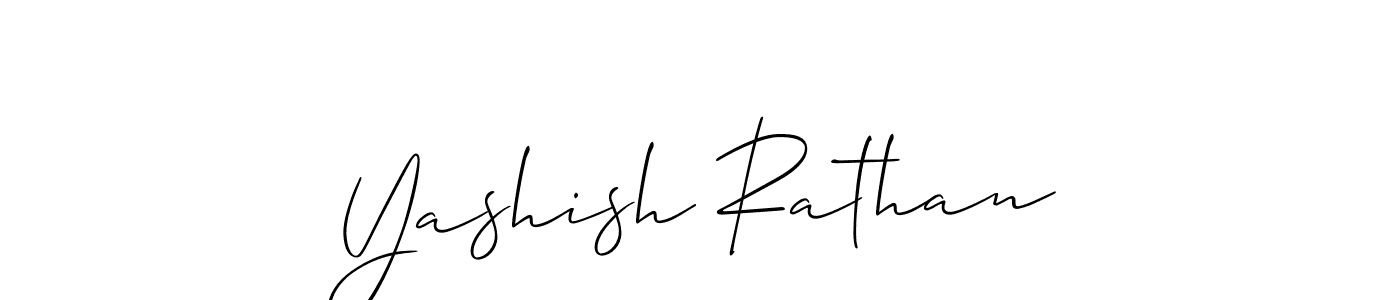 Once you've used our free online signature maker to create your best signature Allison_Script style, it's time to enjoy all of the benefits that Yashish Rathan name signing documents. Yashish Rathan signature style 2 images and pictures png