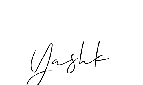 You should practise on your own different ways (Allison_Script) to write your name (Yashk) in signature. don't let someone else do it for you. Yashk signature style 2 images and pictures png