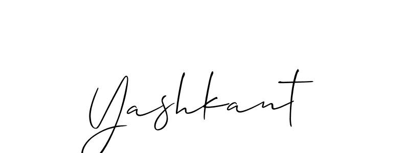 if you are searching for the best signature style for your name Yashkant. so please give up your signature search. here we have designed multiple signature styles  using Allison_Script. Yashkant signature style 2 images and pictures png