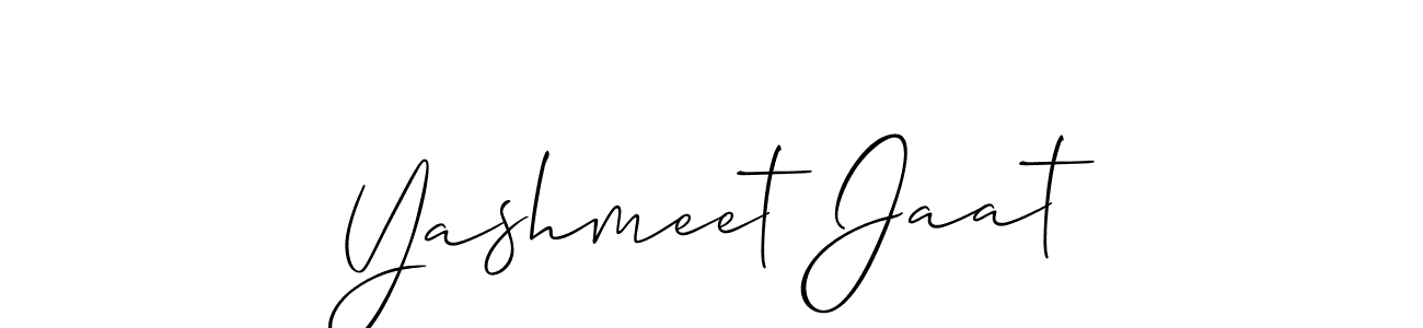 This is the best signature style for the Yashmeet Jaat name. Also you like these signature font (Allison_Script). Mix name signature. Yashmeet Jaat signature style 2 images and pictures png