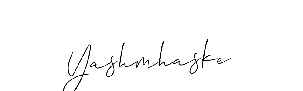 Yashmhaske stylish signature style. Best Handwritten Sign (Allison_Script) for my name. Handwritten Signature Collection Ideas for my name Yashmhaske. Yashmhaske signature style 2 images and pictures png