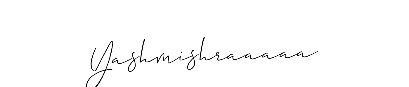 Similarly Allison_Script is the best handwritten signature design. Signature creator online .You can use it as an online autograph creator for name Yashmishraaaaa. Yashmishraaaaa signature style 2 images and pictures png