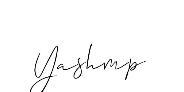 Yashmp stylish signature style. Best Handwritten Sign (Allison_Script) for my name. Handwritten Signature Collection Ideas for my name Yashmp. Yashmp signature style 2 images and pictures png