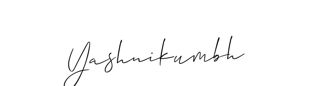 Make a short Yashnikumbh signature style. Manage your documents anywhere anytime using Allison_Script. Create and add eSignatures, submit forms, share and send files easily. Yashnikumbh signature style 2 images and pictures png