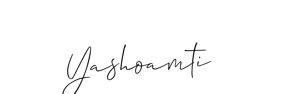 Check out images of Autograph of Yashoamti name. Actor Yashoamti Signature Style. Allison_Script is a professional sign style online. Yashoamti signature style 2 images and pictures png