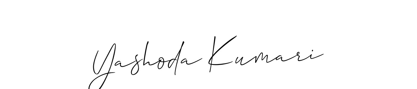 Best and Professional Signature Style for Yashoda Kumari. Allison_Script Best Signature Style Collection. Yashoda Kumari signature style 2 images and pictures png