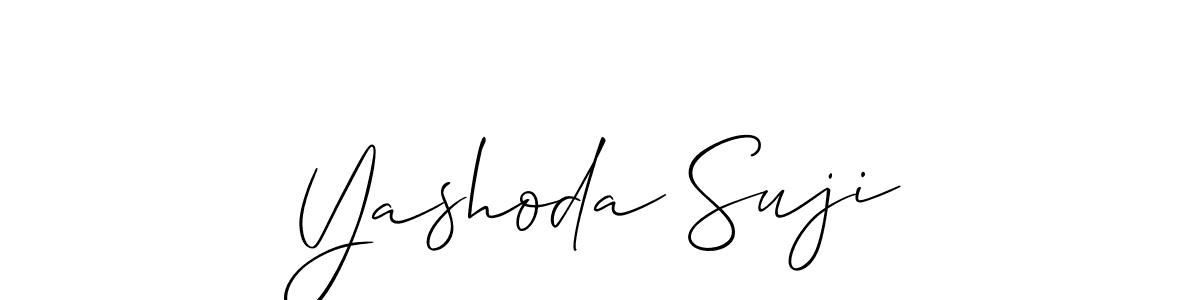if you are searching for the best signature style for your name Yashoda Suji. so please give up your signature search. here we have designed multiple signature styles  using Allison_Script. Yashoda Suji signature style 2 images and pictures png