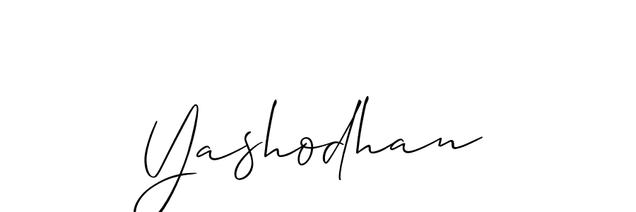 Allison_Script is a professional signature style that is perfect for those who want to add a touch of class to their signature. It is also a great choice for those who want to make their signature more unique. Get Yashodhan name to fancy signature for free. Yashodhan signature style 2 images and pictures png