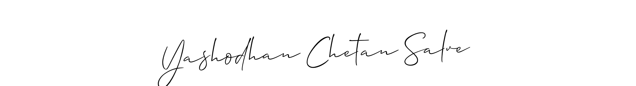 How to Draw Yashodhan Chetan Salve signature style? Allison_Script is a latest design signature styles for name Yashodhan Chetan Salve. Yashodhan Chetan Salve signature style 2 images and pictures png