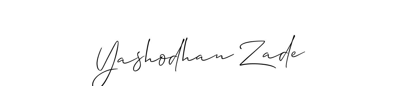 You can use this online signature creator to create a handwritten signature for the name Yashodhan Zade. This is the best online autograph maker. Yashodhan Zade signature style 2 images and pictures png
