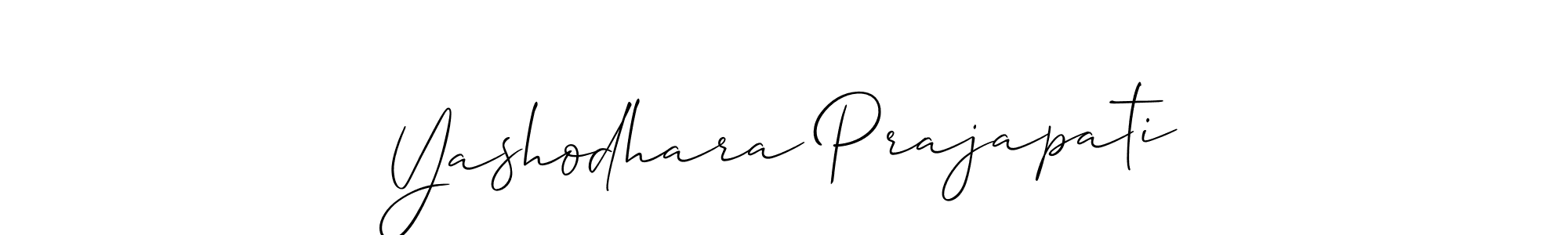 Make a beautiful signature design for name Yashodhara Prajapati. Use this online signature maker to create a handwritten signature for free. Yashodhara Prajapati signature style 2 images and pictures png