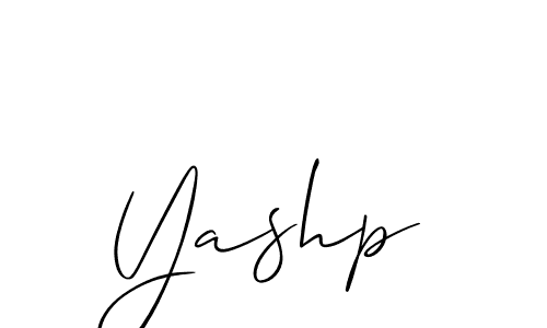 Allison_Script is a professional signature style that is perfect for those who want to add a touch of class to their signature. It is also a great choice for those who want to make their signature more unique. Get Yashp name to fancy signature for free. Yashp signature style 2 images and pictures png