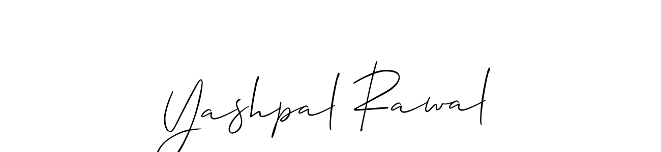 Also You can easily find your signature by using the search form. We will create Yashpal Rawal name handwritten signature images for you free of cost using Allison_Script sign style. Yashpal Rawal signature style 2 images and pictures png