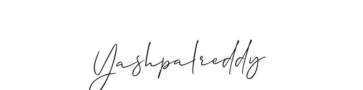 Once you've used our free online signature maker to create your best signature Allison_Script style, it's time to enjoy all of the benefits that Yashpalreddy name signing documents. Yashpalreddy signature style 2 images and pictures png