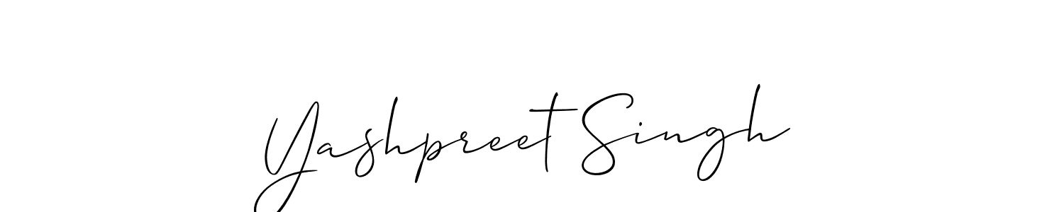 Similarly Allison_Script is the best handwritten signature design. Signature creator online .You can use it as an online autograph creator for name Yashpreet Singh. Yashpreet Singh signature style 2 images and pictures png