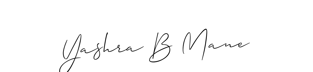 Best and Professional Signature Style for Yashra B Mane. Allison_Script Best Signature Style Collection. Yashra B Mane signature style 2 images and pictures png