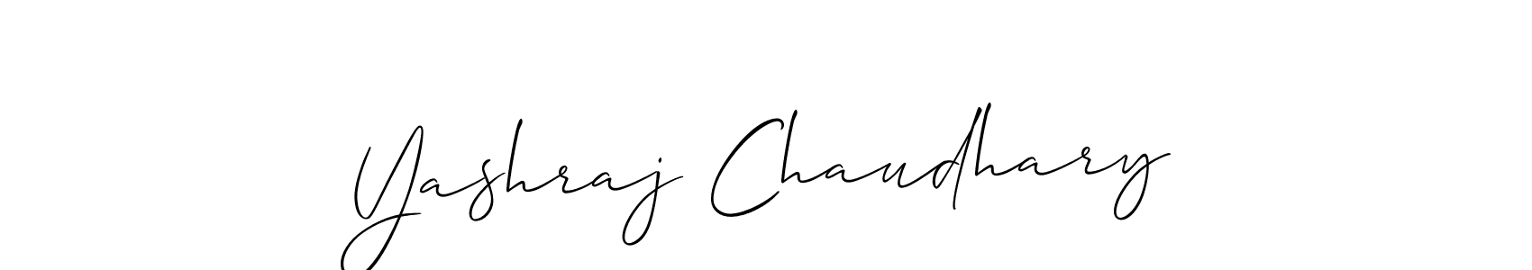 You should practise on your own different ways (Allison_Script) to write your name (Yashraj Chaudhary) in signature. don't let someone else do it for you. Yashraj Chaudhary signature style 2 images and pictures png