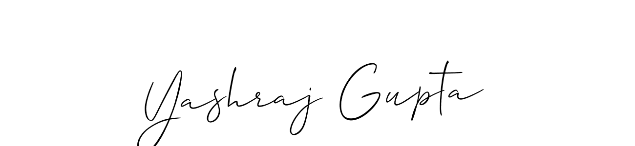 The best way (Allison_Script) to make a short signature is to pick only two or three words in your name. The name Yashraj Gupta include a total of six letters. For converting this name. Yashraj Gupta signature style 2 images and pictures png