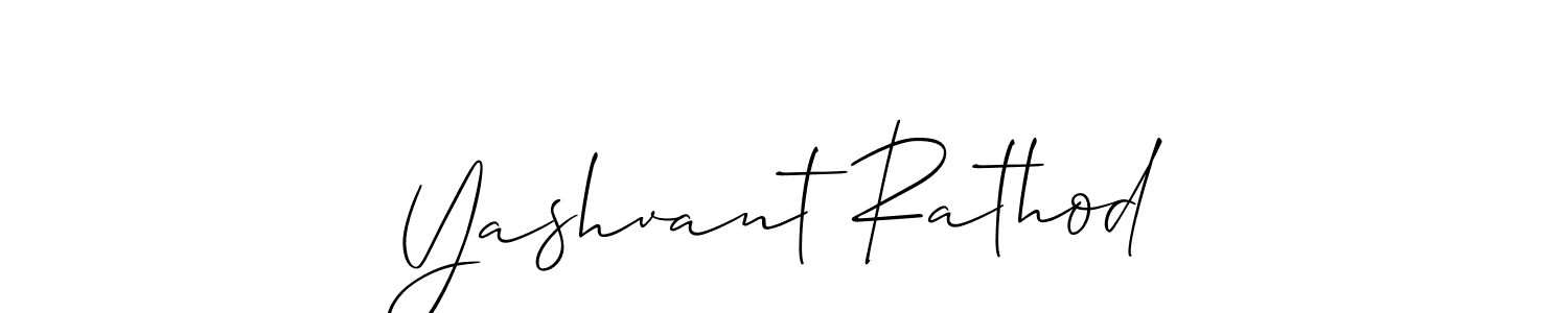 The best way (Allison_Script) to make a short signature is to pick only two or three words in your name. The name Yashvant Rathod include a total of six letters. For converting this name. Yashvant Rathod signature style 2 images and pictures png
