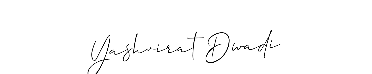 Make a beautiful signature design for name Yashvirat Dwadi. Use this online signature maker to create a handwritten signature for free. Yashvirat Dwadi signature style 2 images and pictures png