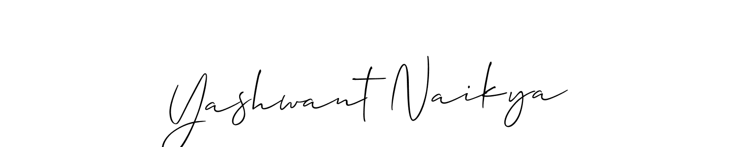Once you've used our free online signature maker to create your best signature Allison_Script style, it's time to enjoy all of the benefits that Yashwant Naikya name signing documents. Yashwant Naikya signature style 2 images and pictures png