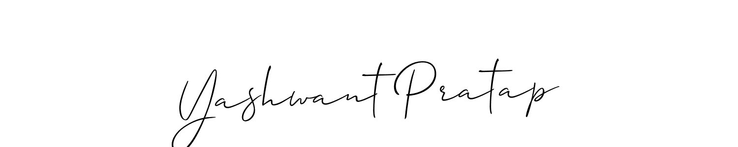 It looks lik you need a new signature style for name Yashwant Pratap. Design unique handwritten (Allison_Script) signature with our free signature maker in just a few clicks. Yashwant Pratap signature style 2 images and pictures png