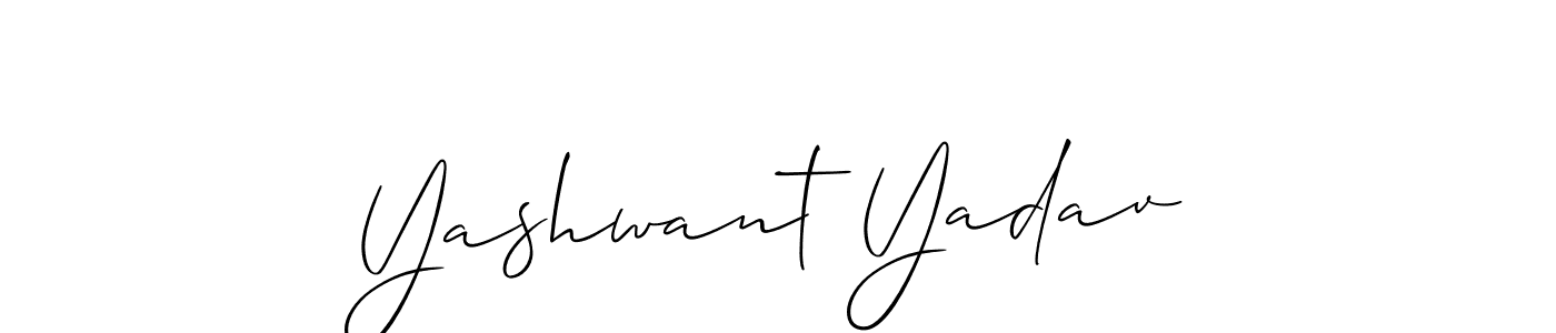 Make a beautiful signature design for name Yashwant Yadav. Use this online signature maker to create a handwritten signature for free. Yashwant Yadav signature style 2 images and pictures png