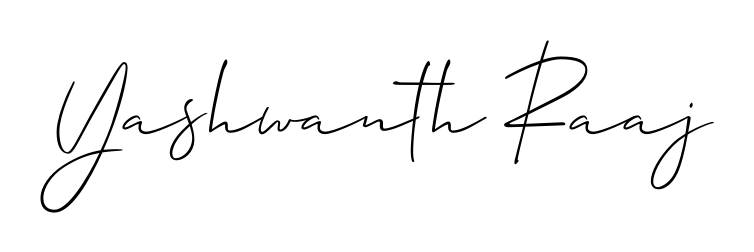 You can use this online signature creator to create a handwritten signature for the name Yashwanth Raaj. This is the best online autograph maker. Yashwanth Raaj signature style 2 images and pictures png