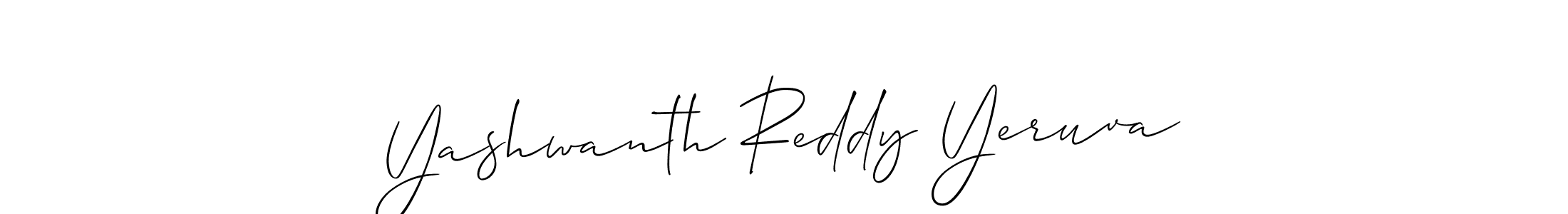You can use this online signature creator to create a handwritten signature for the name Yashwanth Reddy Yeruva. This is the best online autograph maker. Yashwanth Reddy Yeruva signature style 2 images and pictures png