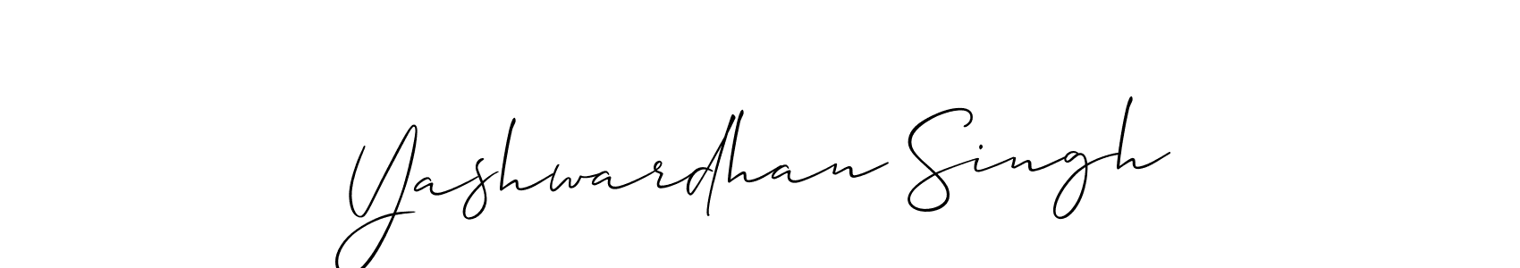 How to Draw Yashwardhan Singh signature style? Allison_Script is a latest design signature styles for name Yashwardhan Singh. Yashwardhan Singh signature style 2 images and pictures png