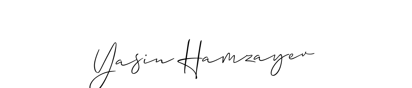 You can use this online signature creator to create a handwritten signature for the name Yasin Hamzayev. This is the best online autograph maker. Yasin Hamzayev signature style 2 images and pictures png