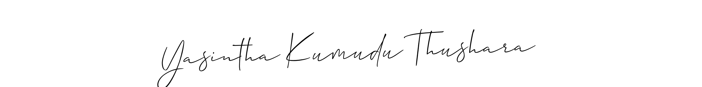 Make a beautiful signature design for name Yasintha Kumudu Thushara. Use this online signature maker to create a handwritten signature for free. Yasintha Kumudu Thushara signature style 2 images and pictures png