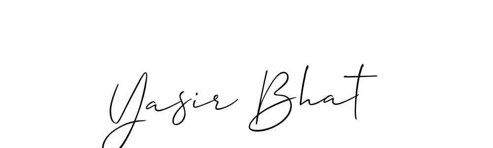 You can use this online signature creator to create a handwritten signature for the name Yasir Bhat. This is the best online autograph maker. Yasir Bhat signature style 2 images and pictures png