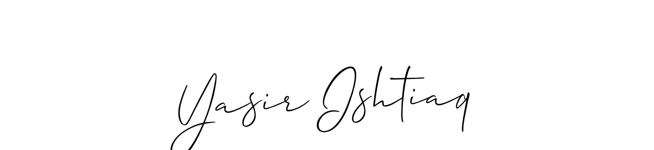 You can use this online signature creator to create a handwritten signature for the name Yasir Ishtiaq. This is the best online autograph maker. Yasir Ishtiaq signature style 2 images and pictures png