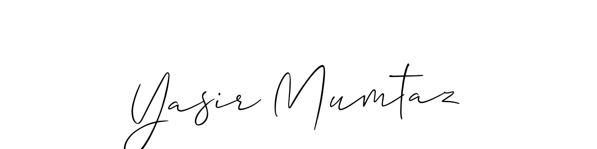 Once you've used our free online signature maker to create your best signature Allison_Script style, it's time to enjoy all of the benefits that Yasir Mumtaz name signing documents. Yasir Mumtaz signature style 2 images and pictures png