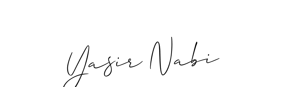 Best and Professional Signature Style for Yasir Nabi. Allison_Script Best Signature Style Collection. Yasir Nabi signature style 2 images and pictures png