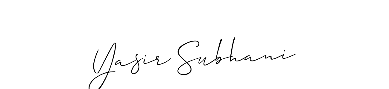 You can use this online signature creator to create a handwritten signature for the name Yasir Subhani. This is the best online autograph maker. Yasir Subhani signature style 2 images and pictures png