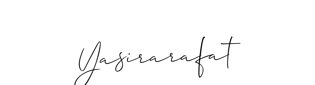 Allison_Script is a professional signature style that is perfect for those who want to add a touch of class to their signature. It is also a great choice for those who want to make their signature more unique. Get Yasirarafat name to fancy signature for free. Yasirarafat signature style 2 images and pictures png