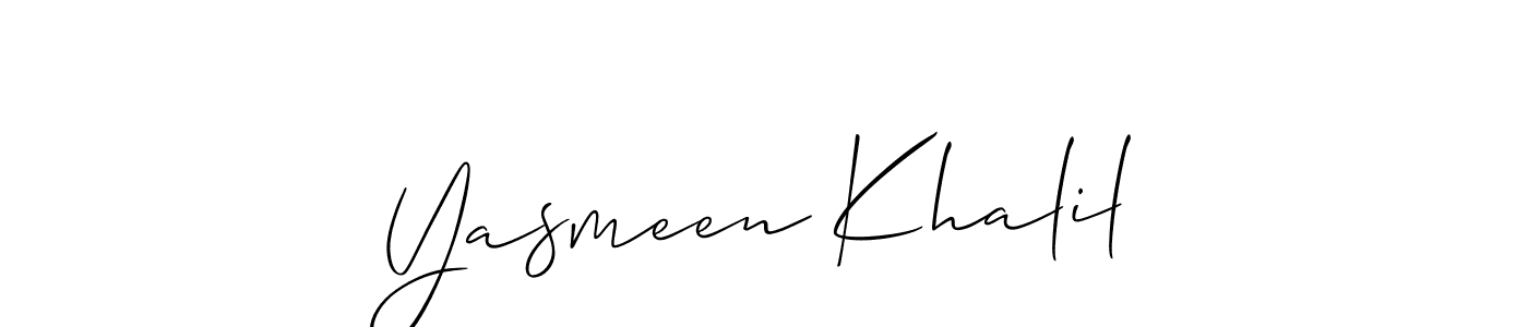 Check out images of Autograph of Yasmeen Khalil name. Actor Yasmeen Khalil Signature Style. Allison_Script is a professional sign style online. Yasmeen Khalil signature style 2 images and pictures png